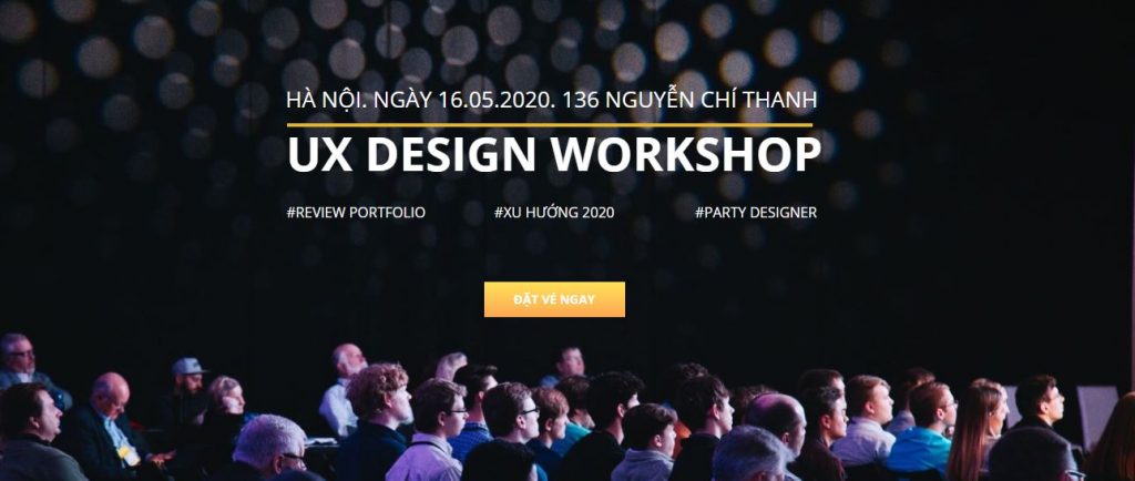 landing page trung gian