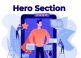 hero section