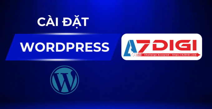 cài đặt wordpress trên hosting azdigi