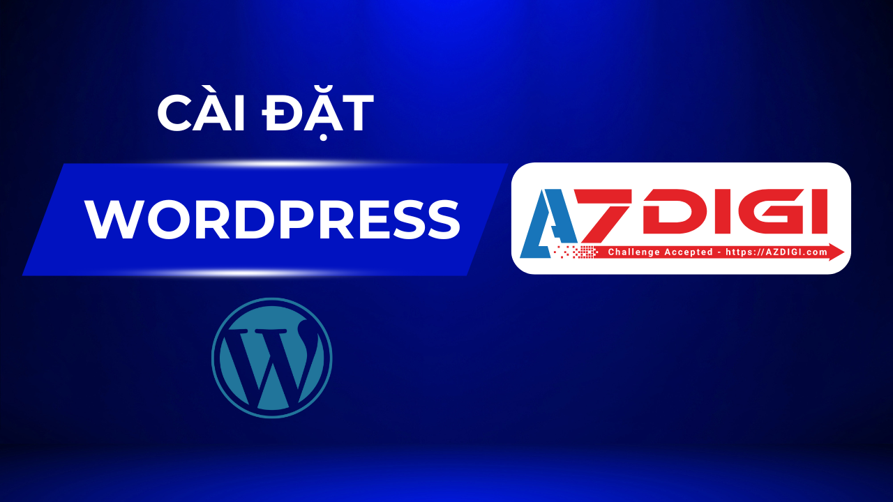cài đặt wordpress trên hosting azdigi